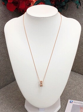 二手De Beers戴比尔斯Dewdrop露珠玫瑰金项链