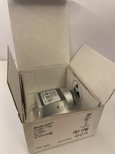 basler工业相机aca1920-40gc原装全新230万工业相机
