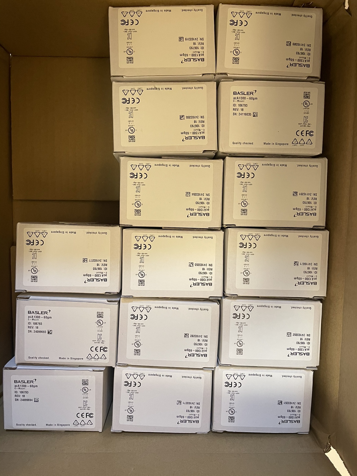 basler工业相机aca1920-155um全新原装质保