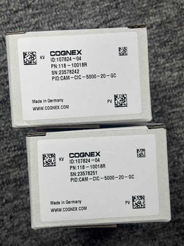 康耐视工业相机CAM-CIC-5000-20-GC多台现货，质保三年