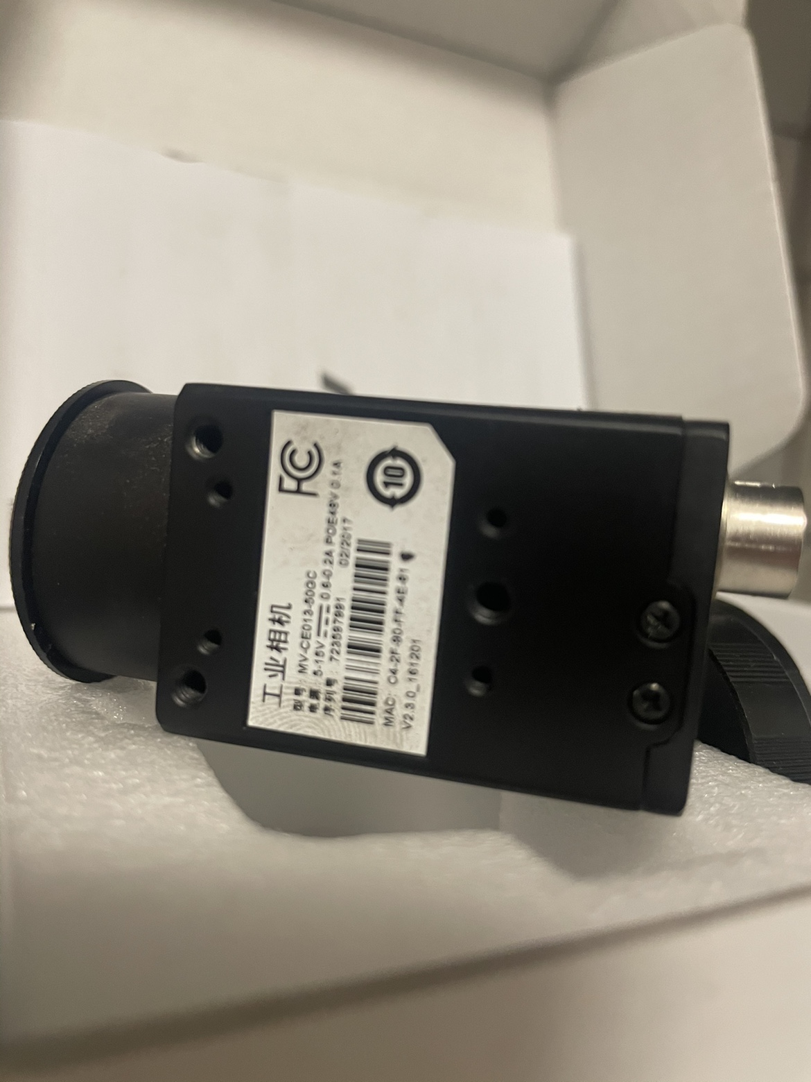 海康威视工业相机原装95新MV-CE013-50GC/GM多台不带包装功能包好