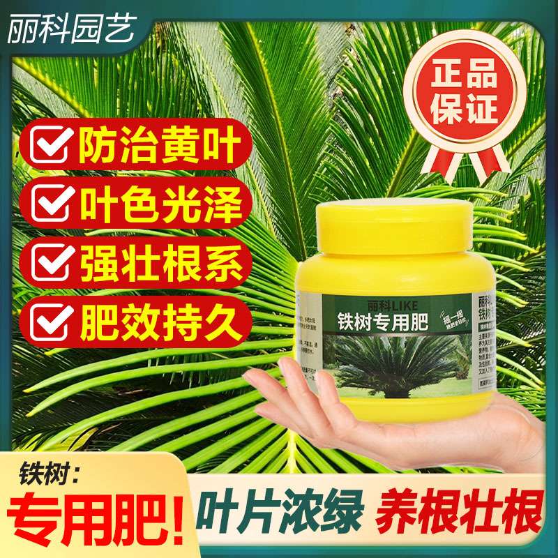 铁树专用肥料花肥家用通用型铁树专用肥有机肥铁树肥料缓释肥养花