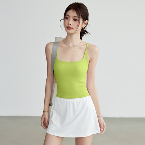 岚纹美背吊带瑜伽服背心