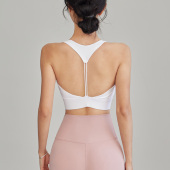 岚纹美背聚拢运动内衣女防震训练跑步健身文胸普拉提瑜伽背心夏季