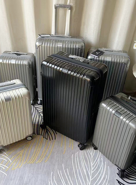 出口日本PC行李箱20密码登机箱男女双内饰24拉杆箱YKK防爆28托运