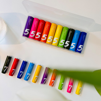 小米米家彩虹碱性环保电池5号7号