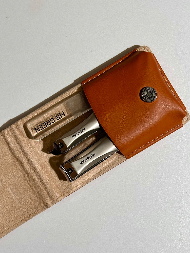 독일 MR.GREEN 수입 비말 방지 손톱깎이 매니큐어 및 성인 및 어린이를 위한 개인 관리 휴대용 세트