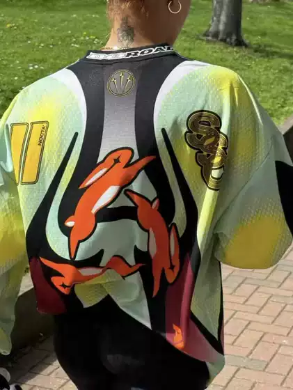 Milu Independent New Product in Stock: Drake X Nocta X Subculture Racing Motorcycle Jersey Long Sleeve
