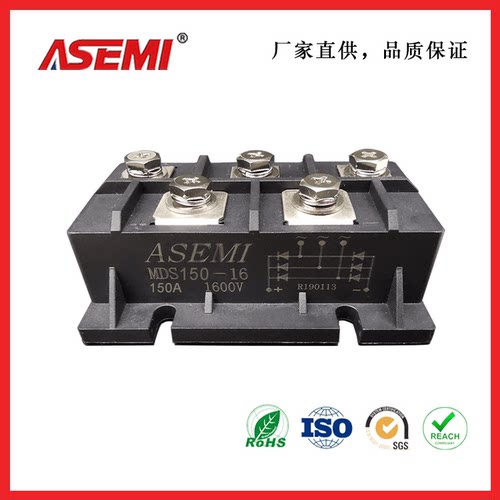 MDS200-16三相整流模块ASEMI