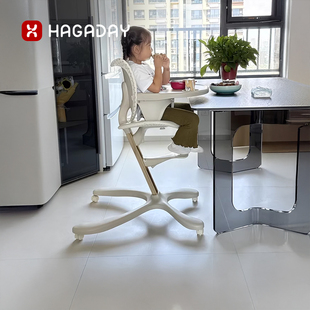 哈卡达成长椅宝宝餐椅儿童吃饭婴幼儿学坐椅家用餐桌椅子多功能