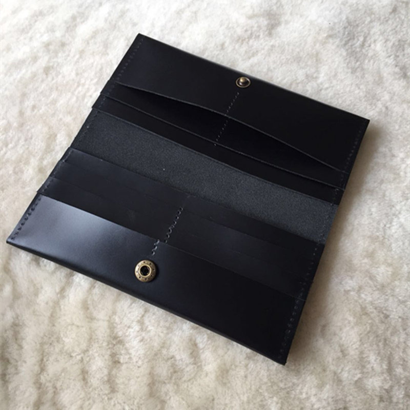 长款钱夹钱包皮具diy材料包菱斩打眼手工手作头层真皮牛皮半成品