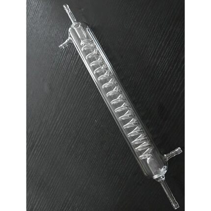 双支管冷凝管蛇形球形直形蒸馏回流冷凝管100/200/250/300/400mm