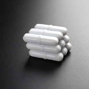 四氟搅拌子磁力搅拌转子4×10MM四氟磁子B型B101CM