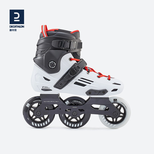 迪卡侬轮滑鞋专业成人大三轮