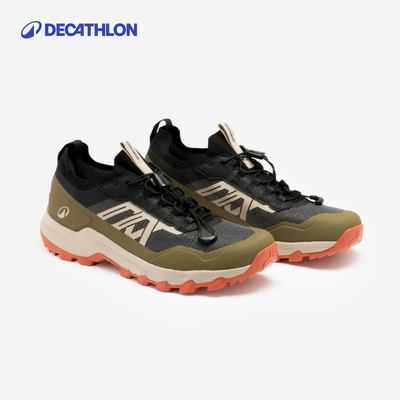 迪卡侬户外轻便防滑登山鞋