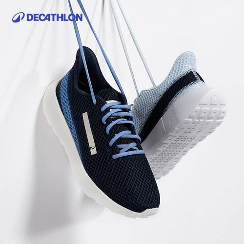 迪卡侬城市系列男士网眼透气跑鞋