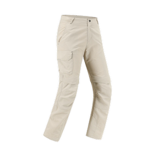 迪卡侬速干裤男童户外徒步登山两截裤儿童短裤工装裤子亲子装KIDC