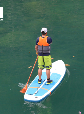 迪卡侬桨板sup冲浪板COMPACT书包板划水板水上滑板ITIWIT浆板OVKS