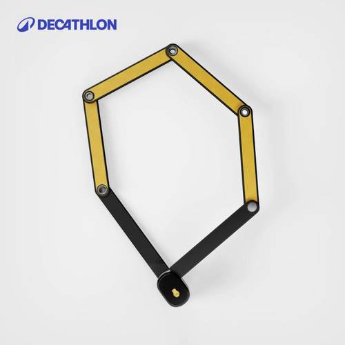 城市折叠锁迪卡侬轻便易携带