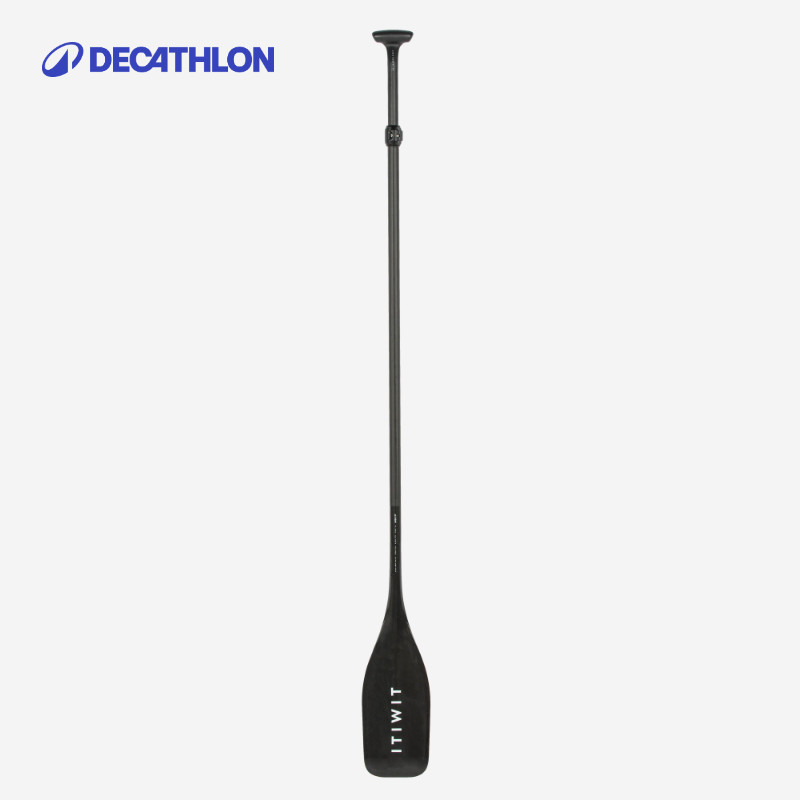 迪卡侬皮划艇桨两节单桨全碳纤维桨可拆卸桨皮划艇桨SUP桨OVKS
