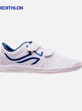 迪卡侬儿童小白鞋女男童白色运动鞋成人大童春秋新款耐脏防滑SAJ4