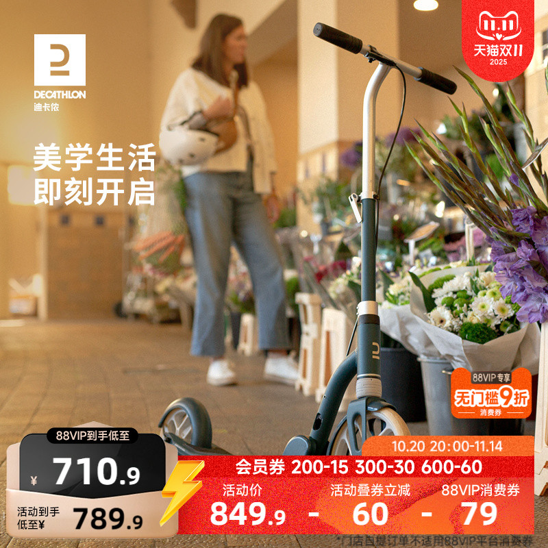 迪卡侬滑板车艺术系列