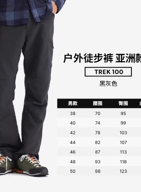 【好物体验专享】Trek100徒步裤ODT1