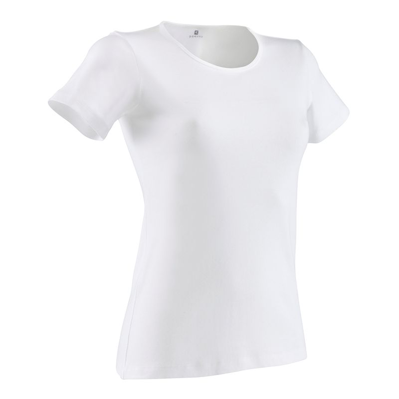 Tshirt de sport femme DECATHLON 8160455 en coton - Ref 458944 Image 5