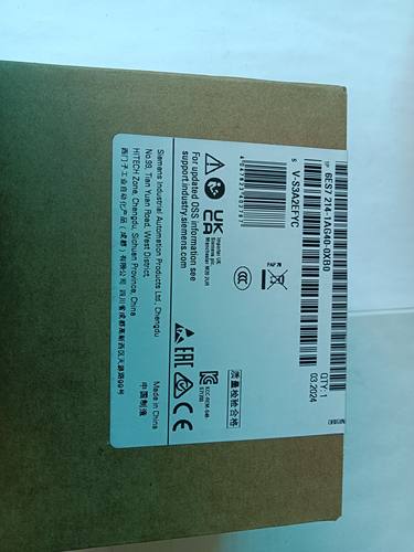 全新原装西门子PLC主机6ES714-1AG40-0XB0