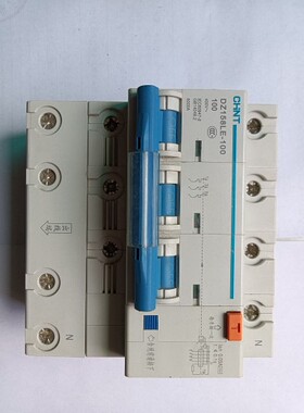 全新原装正品正泰漏电断路器DZ158LE-100 3P+N 100A