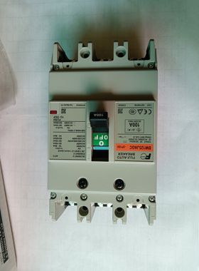 全新原装富士塑壳断路器BW125JAGC 3P 100A