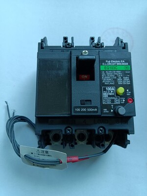 全新原装正品富士漏电断路器EG103C 3P 100A带TL辅助触点