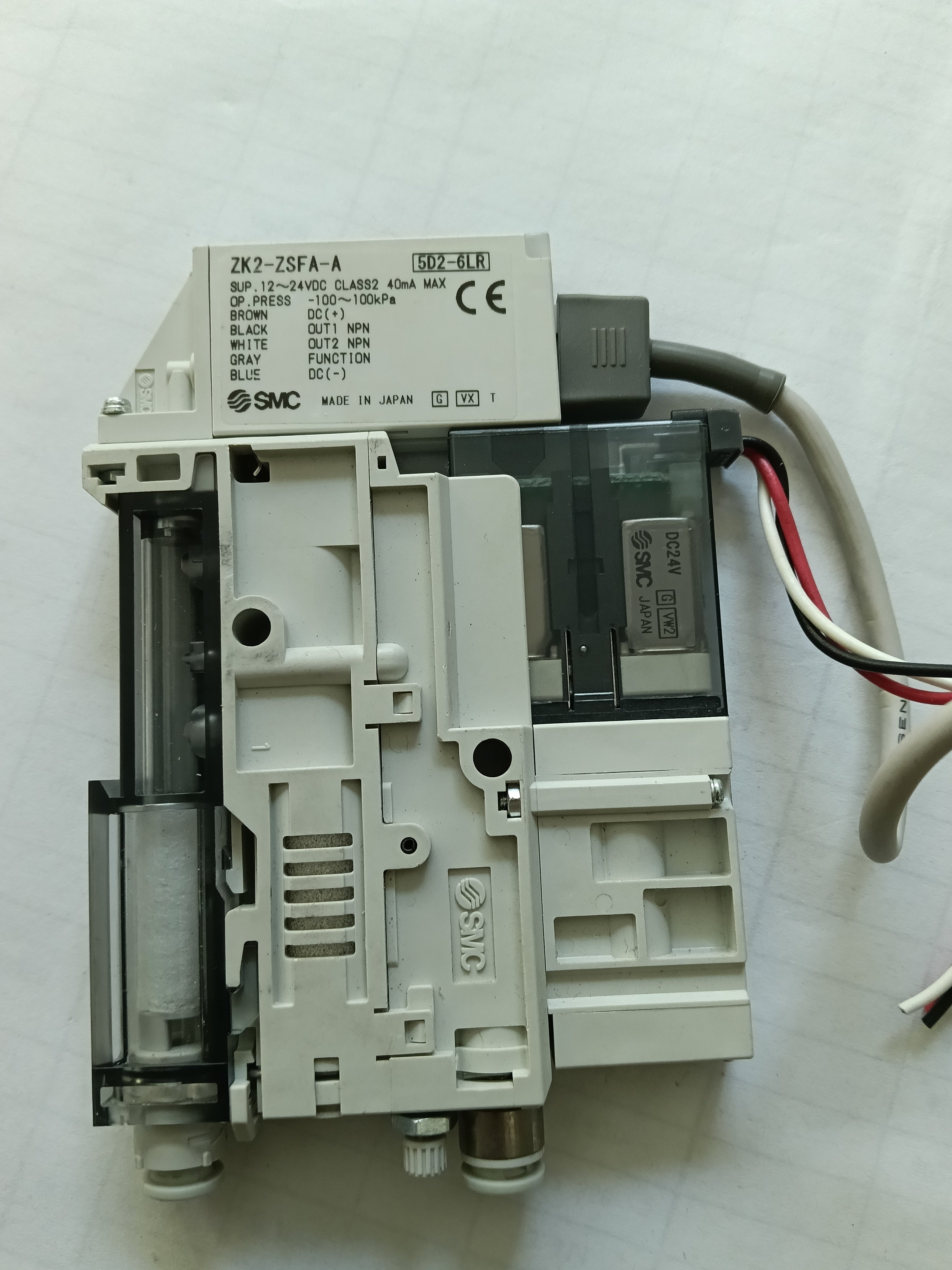 SMC真空发生器ZK2-ZSFA-A ZK2A07K5EL-06