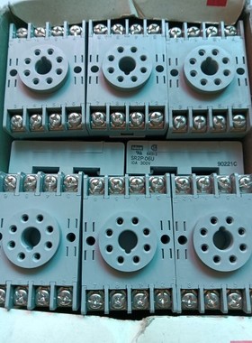 全新和泉时间继电器底座SR2P-06U