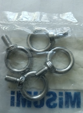 全新原装米思米304不锈钢配件EYEBOLT-STNL-MTR-304-M8
