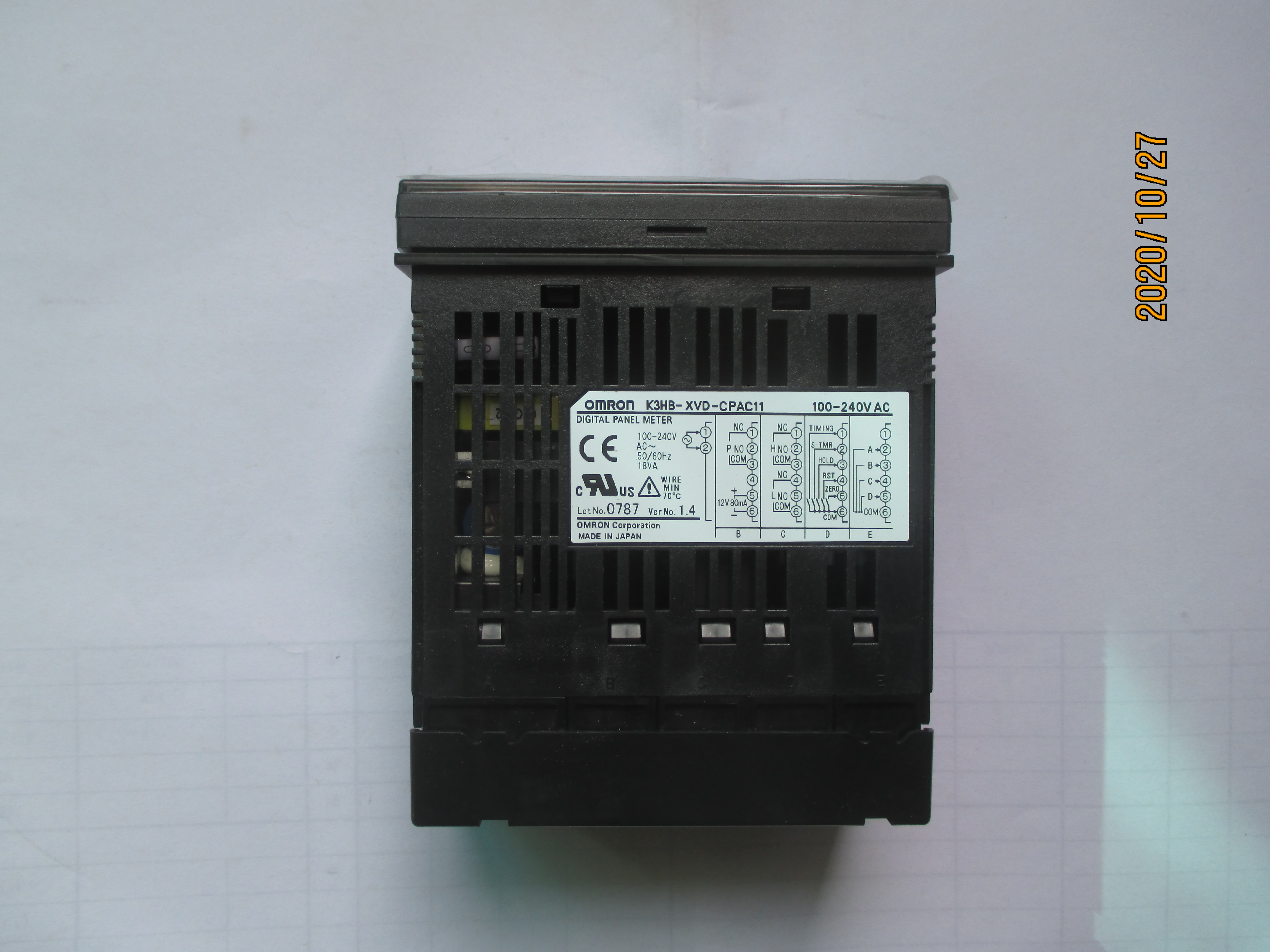 电压表欧姆龙K3HB-XVD-CPAC11