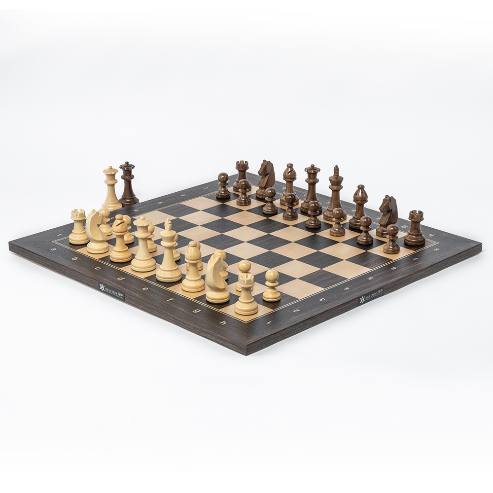54cm高档国际象棋实木FIDE标准竞赛豪华版棋盘无棋子比赛用西洋棋