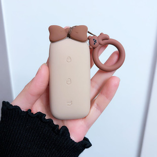 适用吉利银河23款蝴蝶结车钥匙套L7硅胶包E8扣l6星耀8新款女可爱