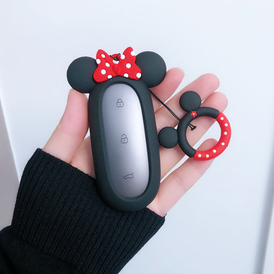 适用理想车钥匙套蝴蝶结钥匙包