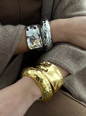 欧美女合金凹凸纹加强保色