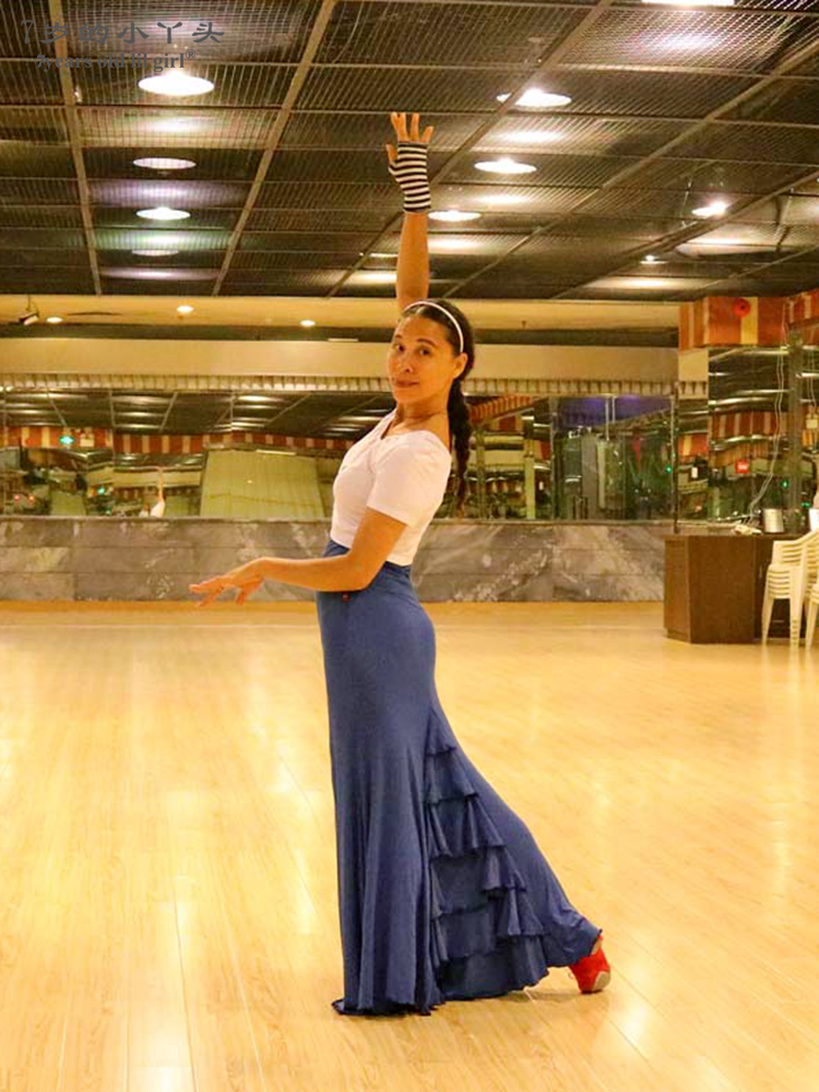 7yearsoldlilgirl弗拉门戈舞裙