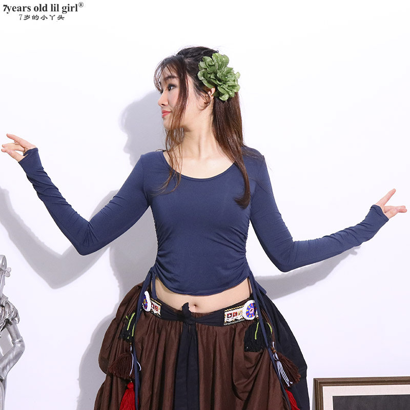 7yearsoldlilgirl肚皮舞上衣