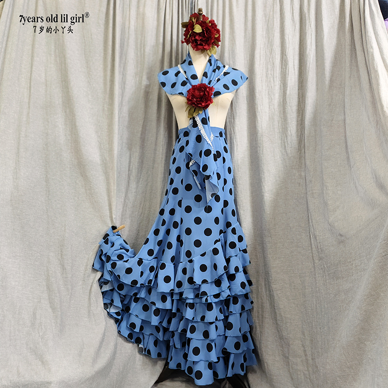 7yearsodlilgirl弗拉门戈套装