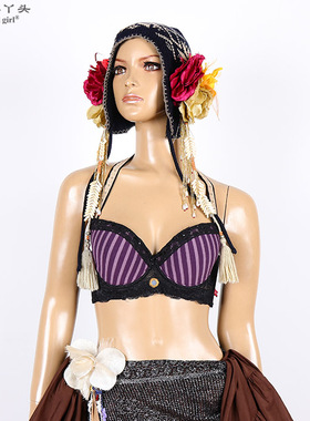 ATS融合部落风肚皮舞胸衣2019新款演出简易款BSS10