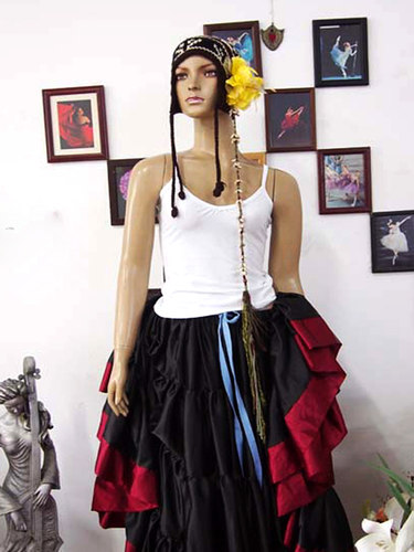 舞蹈服热销瑜伽肚皮舞弹力棉V领吊带背心迷人又富有浪漫韵味 AU38