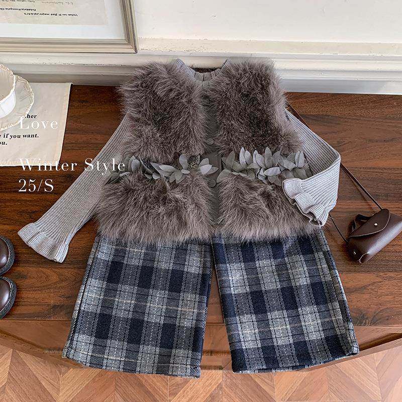 英国Next Naive女童秋冬装2025新款儿童毛毛马甲针织打底上衣加绒,童装/婴儿装/亲子装,儿童运动套装,淘宝优惠券,粉丝福利购,淘宝优惠卷