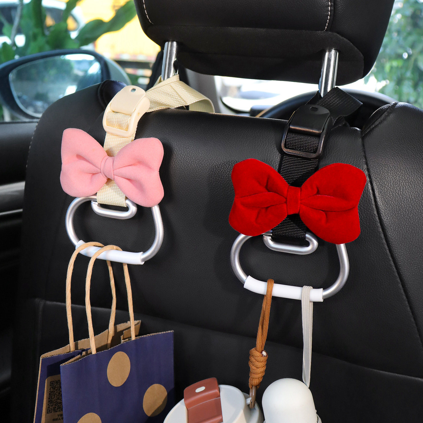 车载挂钩汽车座椅背多功能便携式收纳手挂钩车内蝴蝶结装饰用品女,汽车用品/电子/清洗/改装,车用挂钩,淘宝优惠券,粉丝福利购,淘宝优惠卷