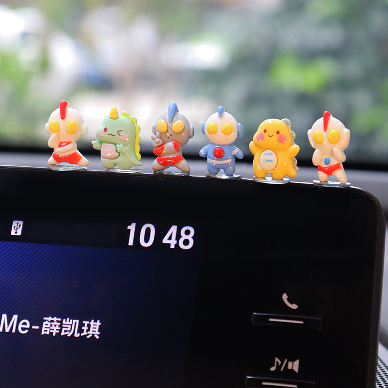 卡通动漫创意汽车显示屏摆件内饰