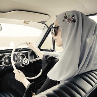 方便盖头头巾雪纺纯色长巾旅游时尚串珠纱巾泽克叶