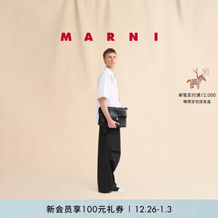 新年礼物 纯色休闲工装 MARNI 男士 裤 2025新品